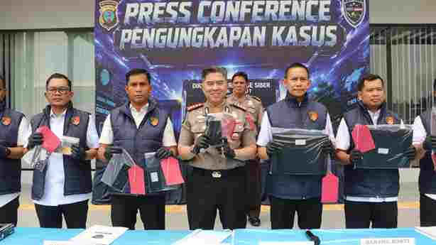 Polda Sumut Ungkap Dugaan Jaringan Judi Online dari Kamboja, 5 Orang Ditangkap