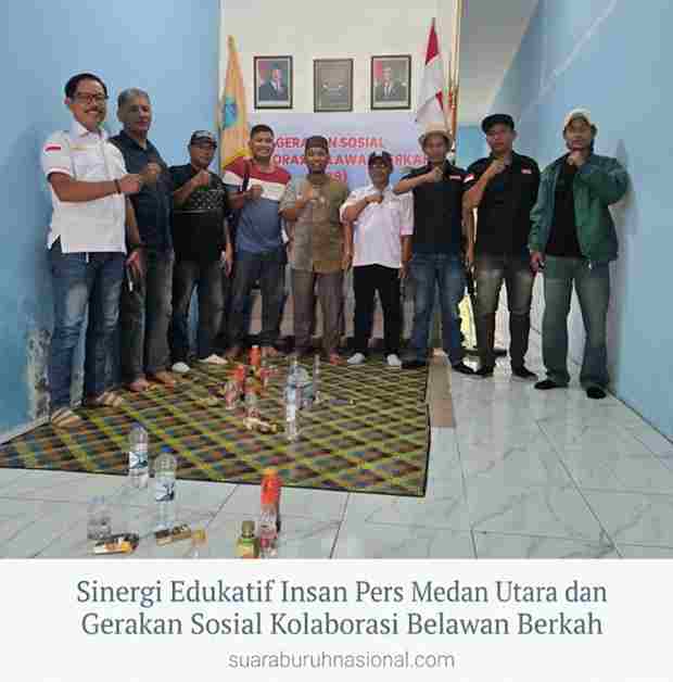Mengonstruksi Narasi Kebaikan: Sinergi Edukatif Insan Pers Medan Utara dan Gerakan Sosial Kolaborasi Belawan Berkah