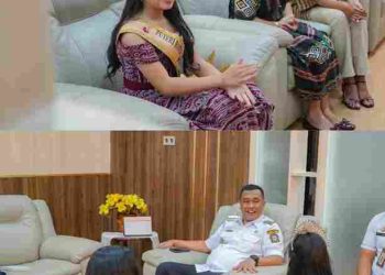 Bupati Toba Dukung Elora Sibarani di Ajang Putri Batik Cilik Nasional