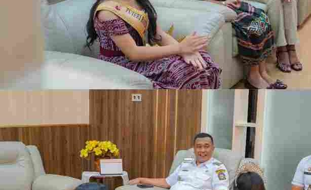 Bupati Toba Dukung Elora Sibarani di Ajang Putri Batik Cilik Nasional