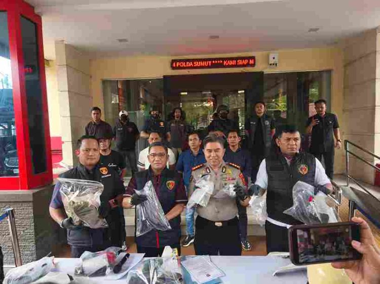 Polda Sumut Ungkap Penembakan di Tanjung Morawa, Dua Tersangka Diamankan