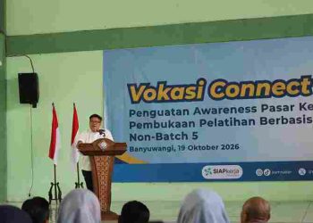 Kemnaker Bekali Tenaga Kerja Lewat Pelatihan Vokasi di Banyuwangi