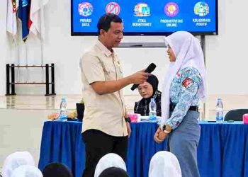 Ditressiber Polda Sumut Edukasi Siswa SMAN 8 Medan, Perkuat Kesadaran Keamanan Digital