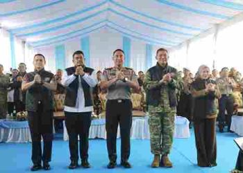 Dipimpin Kapolri, Polda Sumut Bersama Forkopimda Deklarasikan Sumut Tolak Narkoba di Belawan