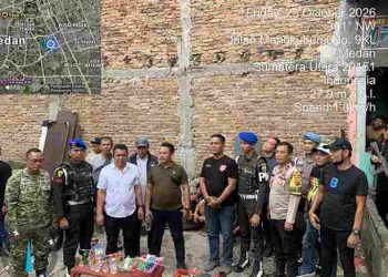 Polda Sumut Grebek Sarang Narkoba di Medan Maimun, 15 Orang Diamankan