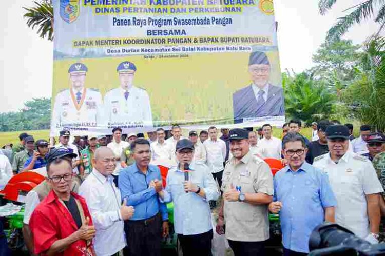 Perkuat Sinergi dengan Pemerintah Pusat, Bupati Batu Bara Sambut Kunjungan Menko Bidang Pangan RI Zulkifli