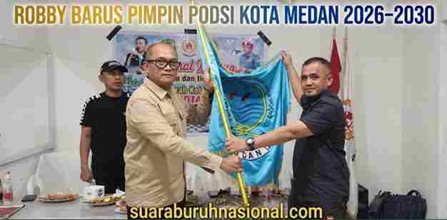 Nakhoda Baru Olahraga Air: Mayor Marinir Purn Robby Barus Pimpin PODSI Kota Medan 2026–2030, Targetkan Eskalasi Atlet ke Pelatnas