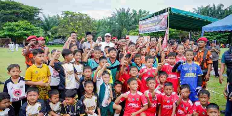 Buka Festival Sepak Bola U-10, Bupati Batu Bara Tekankan Sportivitas dan Generasi Muda Bebas Narkoba