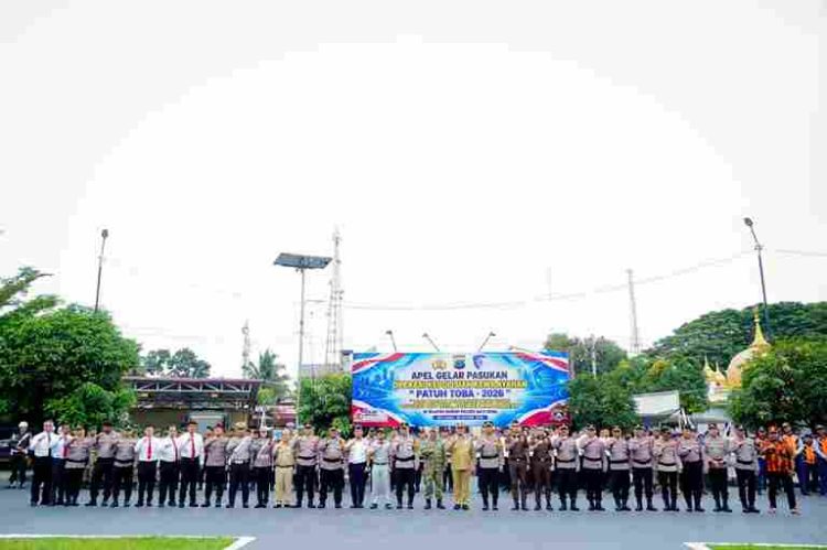Bupati Batu Bara Pimpin Apel Gelar Pasukan Operasi Patuh Toba 2026, Tekankan Keselamatan Berlalu Lintas