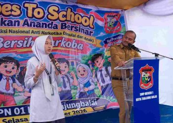 Wali Kota Mahyaruddin Dukung Kegiatan ANANDA BERSINAR Goes To School