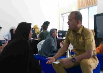 Wakota Mahyaruddin Sidak ke Dinas Dukcapil Tanjungbalai
