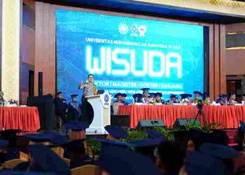 Kapolda Sumut Ajak Wisudawan UMSU Jaga Persatuan dan Semangat Nasionalisme