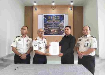 Mengusung Dasar Hukum Undang-Undang Nomor 22 Tahun 2022, Bapas Kelas I Medan Bersama Yayasan Perisai Indonesian Adil dan Makmur Tandatangani Perjanjian Kerjasama