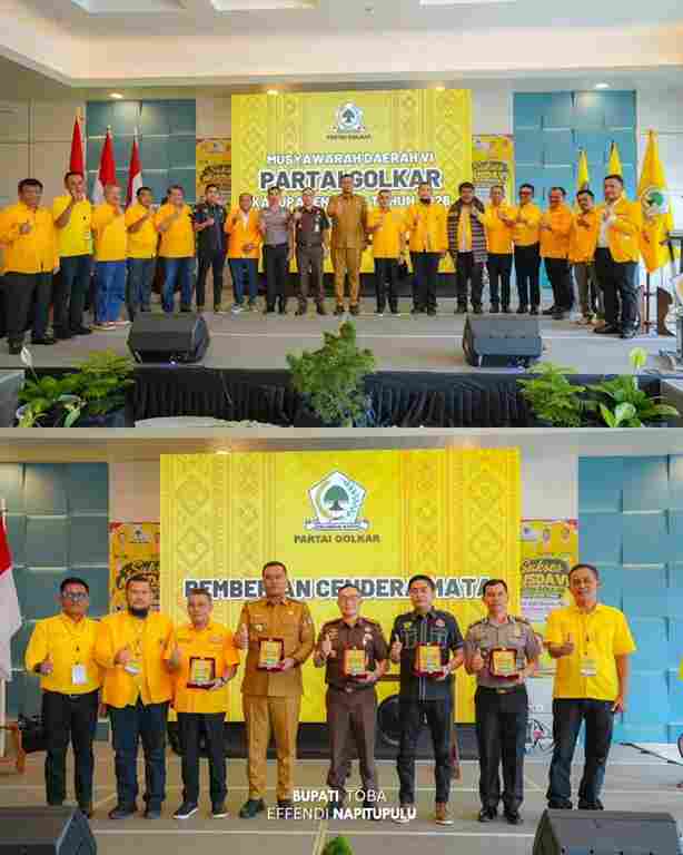 Pendaftaran Ditutup, Tomson Manurung Tunggal Calon Ketua Golkar Toba