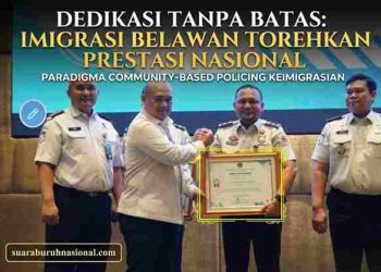 Dedikasi Tanpa Batas: Imigrasi Belawan Torehkan Prestasi Nasional Melalui Paradigma Community-Based Policing Keimigrasian