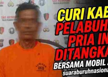 Curi Kabel Tembaga di Pelabuhan Belawan, Pria 42 Tahun Ditangkap Polisi Bersama Mobil Agya