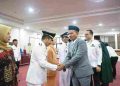 Wali Kota Lantik Pejabat Administrator, Pengawas dan Pejabat Fungsional di Lingkungan Pemko Tanjungbalai