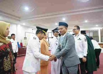 Wali Kota Lantik Pejabat Administrator, Pengawas dan Pejabat Fungsional di Lingkungan Pemko Tanjungbalai