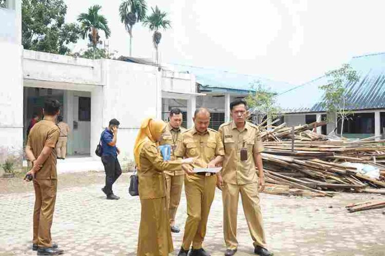 Wali Kota Tinjau Revitalisasi SMP Negeri 6 Kota Tanjungbalai