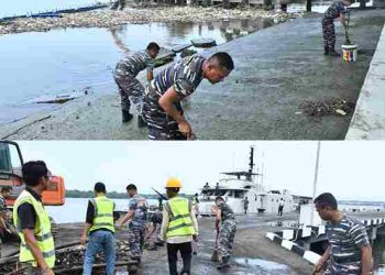 Menjaga Nawasena Pesisir: Dari Dermaga Belawan, Restorasi Ekosistem dan Kemanunggalan TNI-Rakyat Bergema
