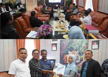 Ketua DPRD Langkat Terima Audensi LSM BITRA Indonesia dan Warga Secanggang