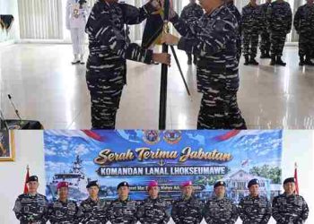 Menembus Ombak Pengabdian, Putra Tapanuli Pimpin Lanal Lhokseumawe