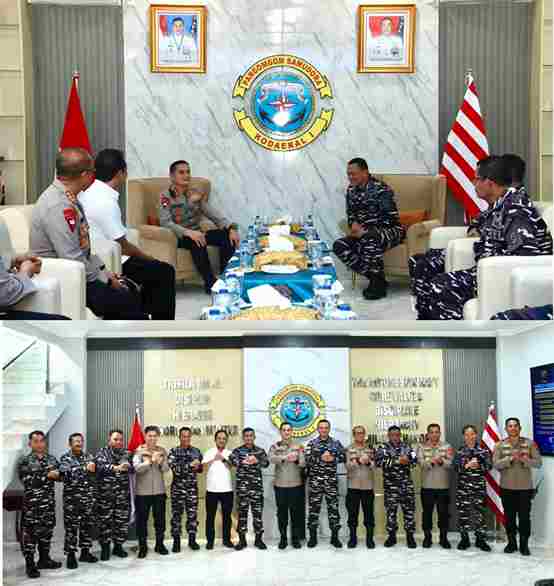 Sinergi Interinstitusional: Kapolda Sumut Sambangi Kodaeral I Belawan demi Memperkuat Constructive Engagement dan Kondusivitas Teritorial