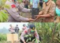 Kapolres Toba Menanam Harapan, Bukan Sekadar Pohon