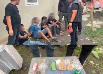 Polres Pelabuhan Belawan Grebek Sarang Narkoba di Marelan, 1 Pengedar dan 3 Pengguna Diamankan