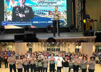 Minggu Kasih di GBI Rumah Persembahan, Kapolda Sumut Perkuat Kedekatan Polri dengan Masyarakat