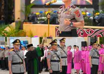 Kapolda Sumut Pimpin Sertijab Wakapolda dan Kapolresta Deli Serdang