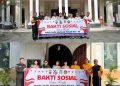 Sambut Hari Jadi Humas Polri ke-75, Bid Humas Polda Sumut Gelar Bakti Sosial Bersihkan Rumah Ibadah