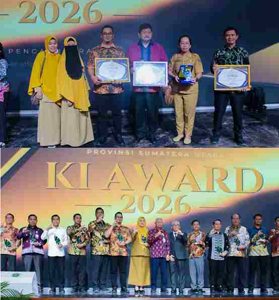 Raih Predikat Informatif KI Sumut Award 2026, Pemko Tebing Tinggi Tegaskan Komitmen Tranparansi Pelayanan Publik