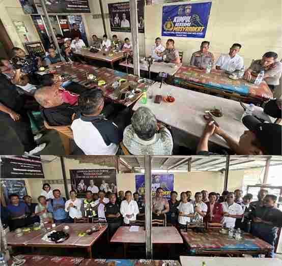 Kapolres Toba Gelar Ramah Tamah Coffee Morning dengan Wartawan dan LSM Bangun Komunikasi, Sinergi, dan Kemitraan dengan Kepolisian