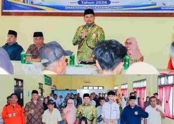 Serahkan Bantuan Permakanan, Wali Kota Tebing Tinggi Ajak ASN dan Masyarakat Tingkatkan Empati Kepada Warga Kurang Mampu