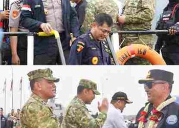Menembus Laut, Mengawal Harapan: Kodaeral I Kerahkan KAL Viper dan KAL Telaga Tujuh Amankan Pengawalan Kapal Pembawa 1,16 Ton Ketamine