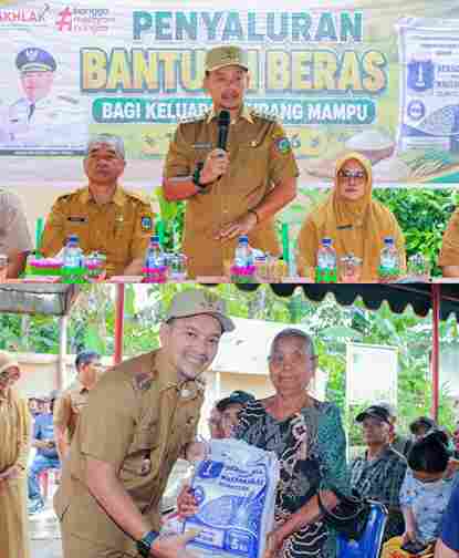 Serahkan Bantuan Pangan, Wali Kota Tebing Tinggi Minta Bantuan Tidak Diperjualbelikan